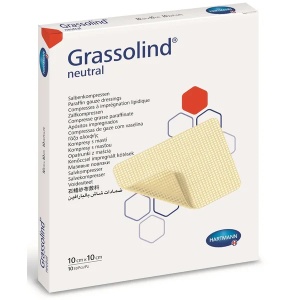 Comprese sterile, 10 x 10cm, 10 bucati, Grassolind