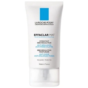 Crema de fata hidratanta matifianta pentru ten gras cu tendinta acneica Effaclar Mat, 40 ml, La Roche-Posay