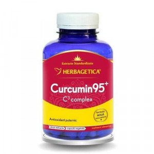Curcumin 95 C3 Complex, 120 capsule, Herbagetica
