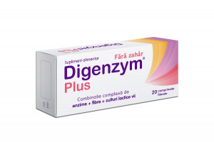 Digenzym plus, 20 comprimate filmate, Labormed