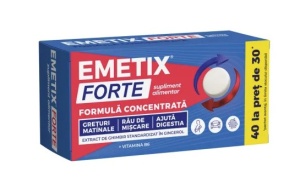 Emetix Forte, 40 comprimate, Fiterman Pharma