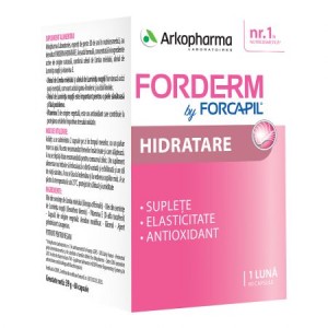 Forderm Hidratare by Forcapil, 60 capsule, Arkopharma
