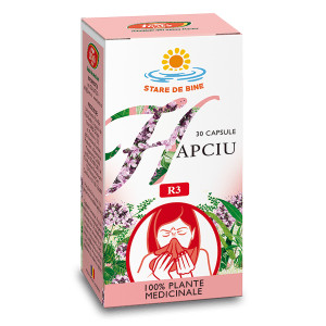 Hapciu raceala si gripa, R3, 30 capsule, Fares