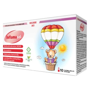 Inflamasol solutie orala, 10ml x 10, Dr. Phyto