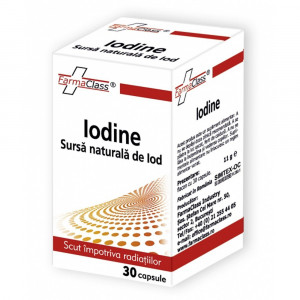 Iodine, 30 capsule, FARMA CLASS