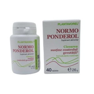 Normoponderol V, 40 tablete, Plantavorel