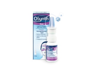 Olynth Duo, 1 mg/ml+50 mg/ml spray nazal, soluție, 10 ml, Kenvue