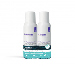Pachet Apa termala Herculane 1+1 Gratuit, 2 x 100ml, Ivatherm
