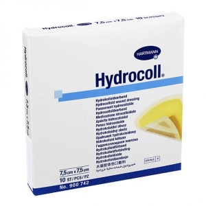 Pansament hidrocoloidal Hydrocoll, 7.5 x 7.5 cm (900742), 10 bucati, Hartmann