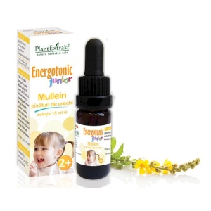 Picaturi de urechi Energotonic Junior Mullein, 15 ml, Plant Extrakt