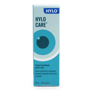 Picături lubrifiante pentru ochi Hylo Care, 10 ml, Ursapharm