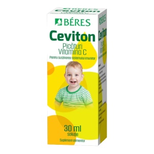 Picaturi Vitamina C, Ceviton, 30 ml, Beres Pharmaceuticals