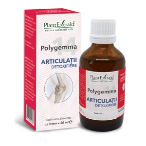 Polygemma 14 Articulatii Detoxifiere, 50 ml, Plant Extrakt