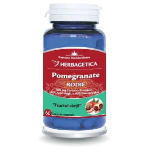Pomegranate, 60 capsule, Herbagetica