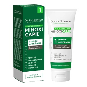 Sampon impotriva caderii parului Minoxicapil, 200 ml, Doctor Fiterman