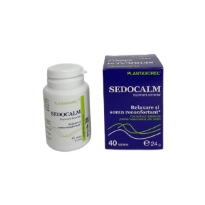 Sedocalm V, 40 tablete, Plantavorel