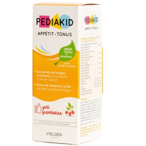 Sirop cu gust de zmeura Appetit Tonus, 125 ml, Pediakid