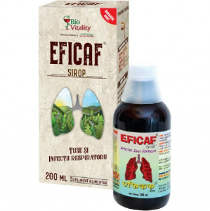 Sirop Eficaf, 200 ml, Bio Vitality