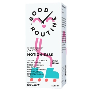 Sirop pentru rau de miscare Motion-Ease Good Routine, 125 ml, Secom