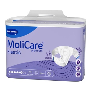 Slip pentru incontinenta MoliCare Premium Elastic 8 PIC marime M (165472), 26 bucati, Hartmann