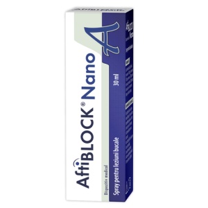 Spray impotriva aftelor Aftiblock Nano, 30 ml, Zdrovit