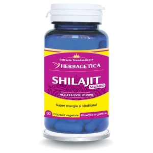 Super Shilajit Mumio, 60 capsule, Herbagetica