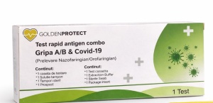 Test Antigen Combo Covid19/Gripa, Goldenprotect