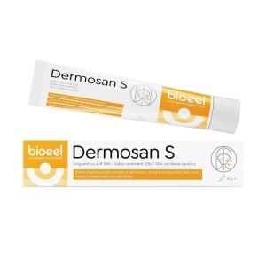 Unguent cu 10% sulf Dermosan S, 70 g, Bioeel