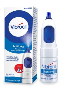 Vibrocil Actilong spray nazal, soluţie, 1mg/ml, 10 ml, Haleon