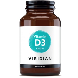 Vitamin D3 1000ui, 30cps, Viridian