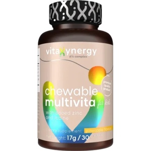 Vitamine masticabile pentru copii Multivita, 30 bucati, Vitaxynergy