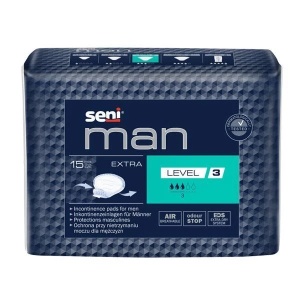 Absorbante urologice Extra Level Man, 15 bucati, Seni