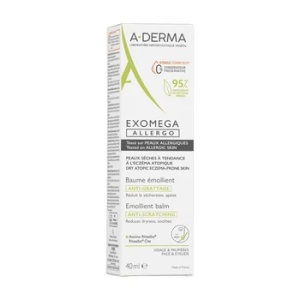 Balsam emolient pentru piele uscata-iritata Exomega Allergo DEFI, 40ml, A-derma