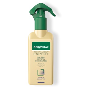 Balsam nutritiv cu keratina Tratament Expert, 150 ml, Gerovital