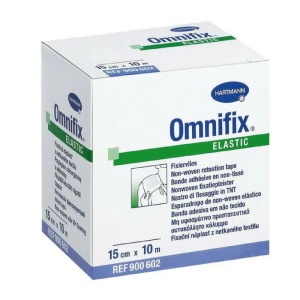 Banda adeziva Omnifix Elastic, 15 cm x 10 m, Hartmann