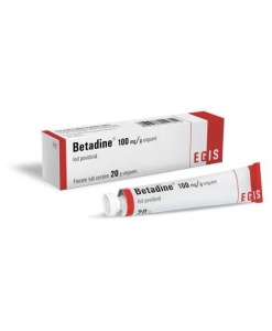 Betadine unguent, 100 mg/g, 20 g, Egis Pharmaceutical