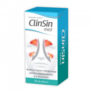 Clinsin Med, 16 plicuri + irigator, Zdrovit