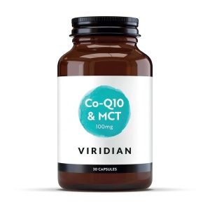 Coenzima Q10 si MCT, 100 mg, 30 capsule, Viridian