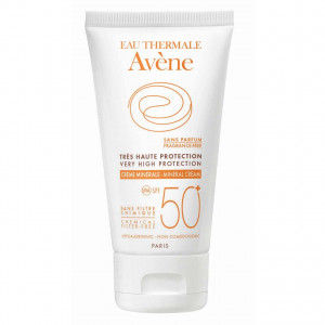 Crema minerala pentru protectie solara SPF 50+, 50 ml, Avene