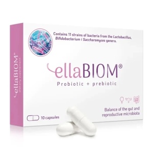 EllaBiom Probiotic + Prebiotic, 10 capsule, Establo Pharma