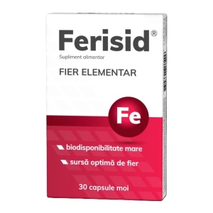 Fier elementar Ferisid, 30 capsule moi, Zdrovit
