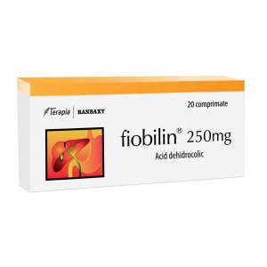 Fiobilin, 250 mg, 20 comprimate, Terapia