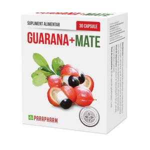 Guarana + Mate, 30 capsule, Parapharm