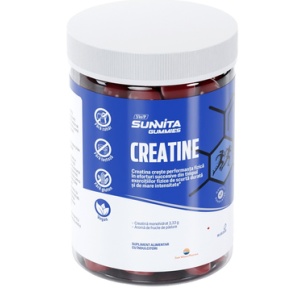 Jeleuri cu creatina Gummies Creatine SWP Sunvita, 90 jeleuri, Sun Wave Pharma