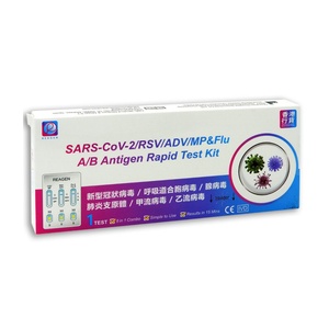 Kit Test Rapid Infectii Respiratorii Combo 6-în-1 (Gripă A/B, COVID-19, RSV, Adenovirus, Mycoplasma)
