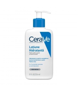 Lotiune hidratanta de fata si corp pentru piele uscata si foarte uscata, 236 ml, CeraVe
