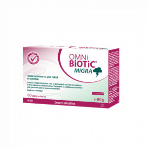 Omnibiotic Migra, 30 plicuri, Institut AllergoSan