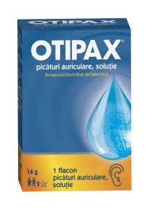 Otipax picături auriculare, soluţie, 16 g, Biocodex