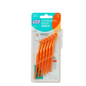 Periuțe interdentare Angle, 0.45 mm, orange, 6 buc, TePe