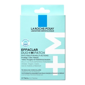 Plasturi anti-eruptii cutanate invizibili si ultra subtiri Effaclar Duo +M Patch, 22 bucati, La Roche-Posay